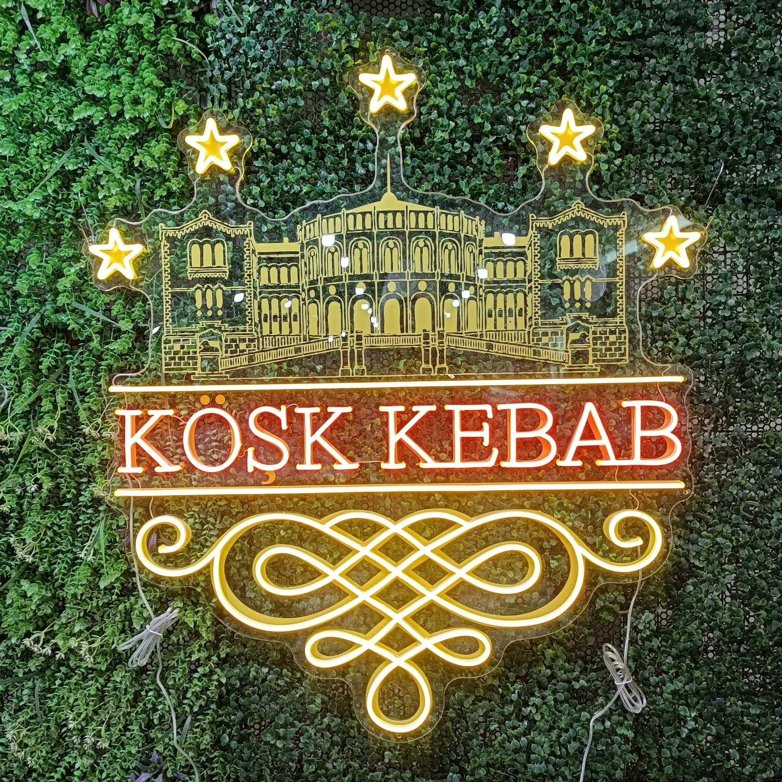Kosk Kebab LED logo