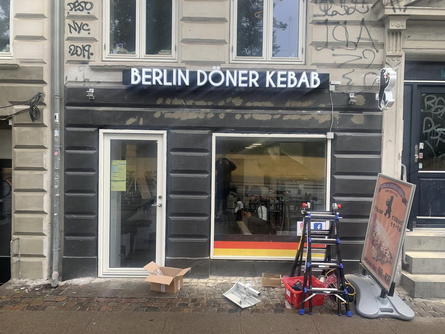 Berlin Doner Kebab før